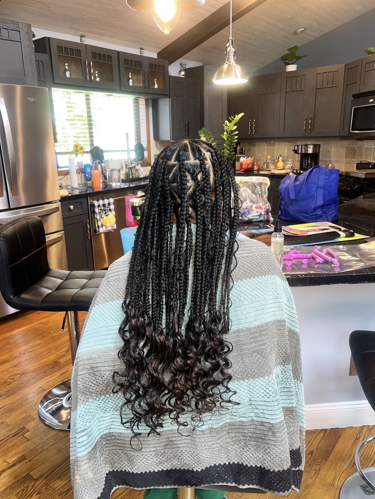 Large Knotless